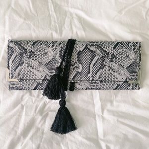 Snake Print Jewelry Roll